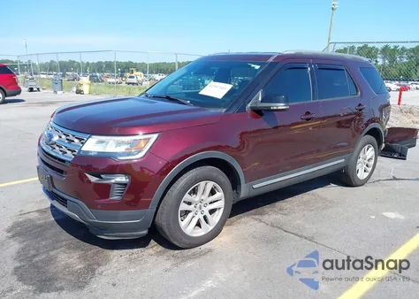 2018 Ford Explorer Xlt z USA, uszkodzony, nr VIN 1FM5K8D85JGA23390